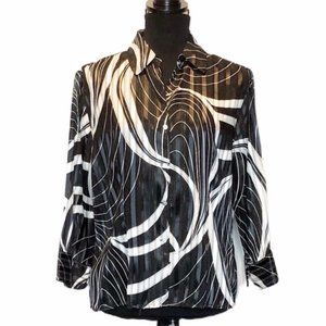 Pretty Jaipur Button Down Blouse